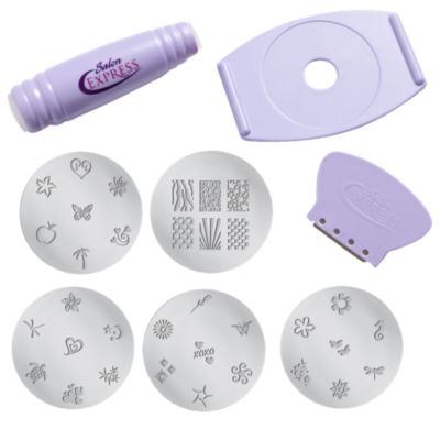 A product thumbnail of Salon Express Nail Stencil Kit