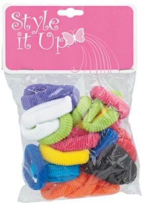 A product thumbnail of Style It Up Small Assorted Terry Ponytail Holders