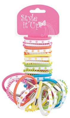 A product thumbnail of Style It Up Flower Elastic Ponytail Holders