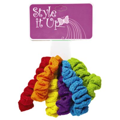 A product thumbnail of Style It Up Bright Color Ponytailers