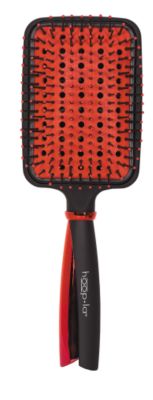 Vented Cushion Paddle Brush Red
