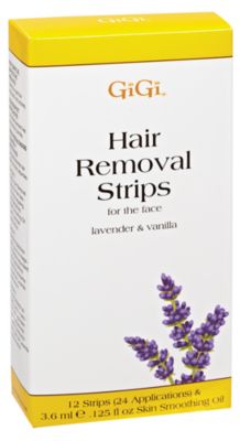 Lavender & Vanilla Hair Removal Strips for Face