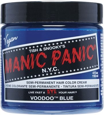 A product thumbnail of Manic Panic Semi-Permanent Color Cream Voodoo Blue