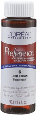 A product thumbnail of L'Oreal Permanent Haircolor #6 Light Brown