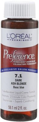 A product thumbnail of L'Oreal Permanent Haircolor #7.1 Dark Ash Blonde
