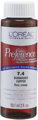 A product thumbnail of L'Oreal Permanent Haircolor #7.4 Burnt Copper