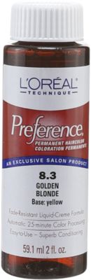 A product thumbnail of L'Oreal Permanent Haircolor #8.3 Golden Blonde