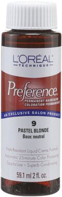 A product thumbnail of L'Oreal Permanent Haircolor #9 Pastel Blonde