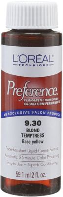 A product thumbnail of L'Oreal Permanent Haircolor #9.3 Blonde Temptress
