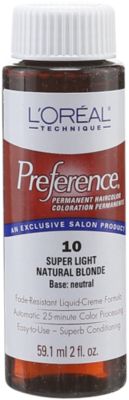 A product thumbnail of L'Oreal Permanent Haircolor #10 Super Lt. Nat. Blonde