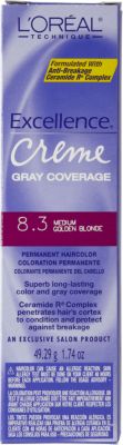 A product thumbnail of L'Oreal  Excellence Creme Medium Golden Blonde