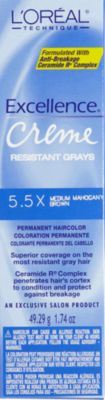 A product thumbnail of L'Oreal Excellence Creme Resistant Gray Medium Brown