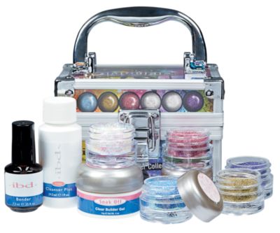 IBD Amplified Soak Off Glitter Collection Gel Kit