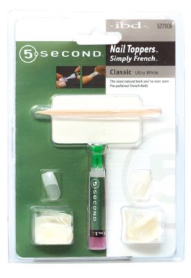 A product thumbnail of IBD 5-Second Nail Toppers Classic French Tip Kit