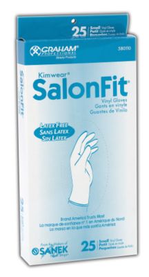 A product thumbnail of Kimwear Salon Fit Vinyl Gloves Small