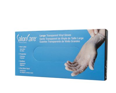 A product thumbnail of Salon Care Disposable Vinyl Gloves Large