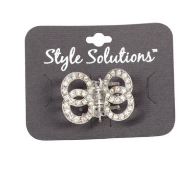 A product thumbnail of Style Solutions Metal Claw Clip with Rhinestones