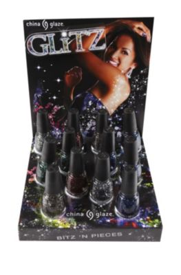 A product thumbnail of China Glaze Glitz N Pieces Collection 12 Piece Salon Display