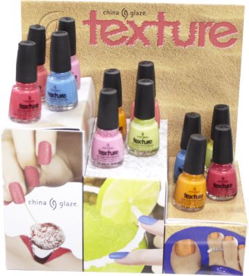 A product thumbnail of China Glaze Texture Collection With Display