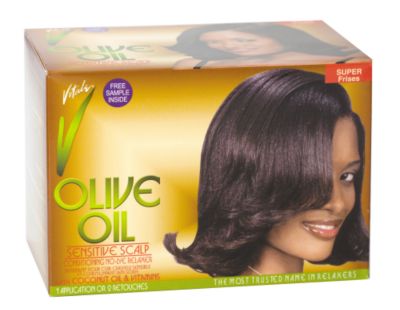 A product thumbnail of Olive Oil Sensitive Scalp No-Lye Relaxer Kit