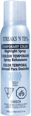 A product thumbnail of Streaks N Tips Temporary Highlight Spray Platinum