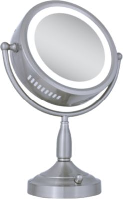 A product thumbnail of Zadro Lighted Round Pedestal Vanity Mirror