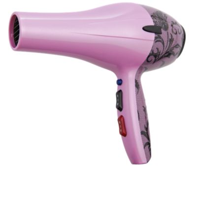 A product thumbnail of Plugged In Pink Lace Professional Turbo Dryer