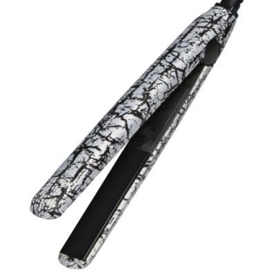 A product thumbnail of Plugged In Silver Crackle Mini Flat Iron