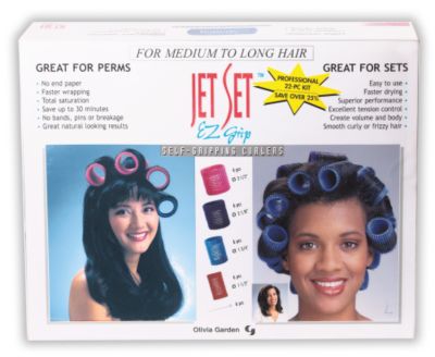 A product thumbnail of Jet Set EZ Grip 22-Piece Curler Set for Longer Hair