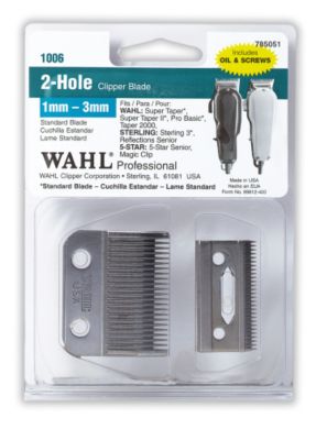 A product thumbnail of Wahl 2-hole Clipper Blade Set
