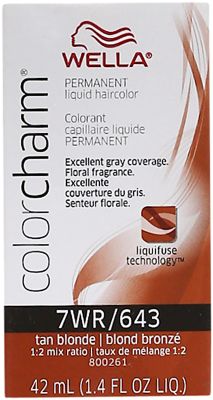 A product thumbnail of Color Charm Liquid Permanent Hair Color #7WR/643