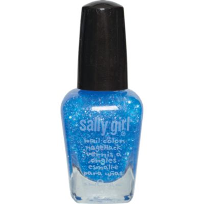 A product thumbnail of Sally Girl Mini Nail Polish Blue Glitter Dare U