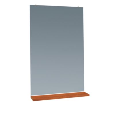 A product thumbnail of Luxe Mirror with Panel and Shelf Wild Cherry