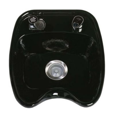 Backwash Porcelain Bowl Black