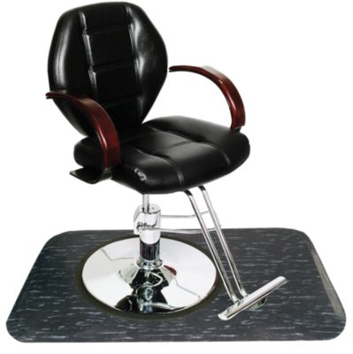 Macee Styling Chair with FREE 3'x5' Black Marbleized Rectangle Mat