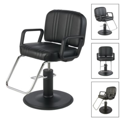 Pibbs Classic Styling Chair With Black Base