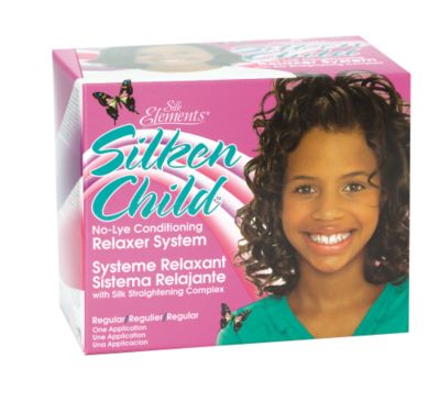 A product thumbnail of Silk Elements Silken Child No-Lye Relaxer Kit
