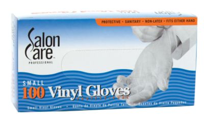 A product thumbnail of Salon Care White Disposable Vinyl Gloves