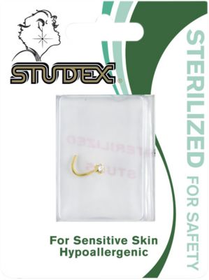 A product thumbnail of Studex Nose Piercing Ring with Pig Tail
