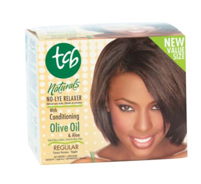A product thumbnail of TCB Naturals Olive Oil No Lye Relaxer Kit