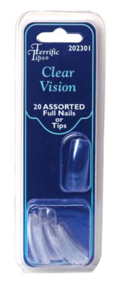 A product thumbnail of Terrific Tips Clear Vision Nail Tips