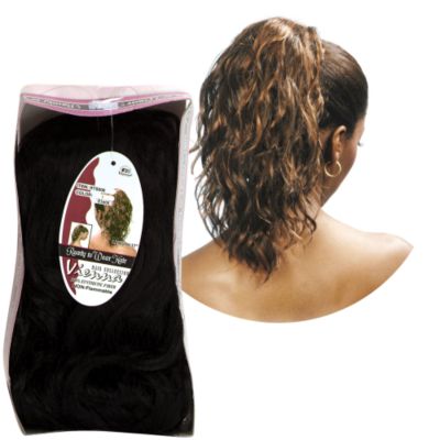 A product thumbnail of Shangrila Loose Wave Synthetic Drawstring Ponytail Extension