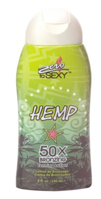 A product thumbnail of Zero to Sexy Hemp Bronzing Tanning Lotion