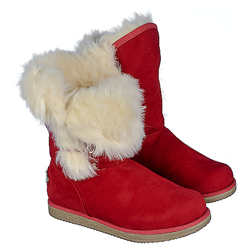 Shiekh Urban Fur Women's Red