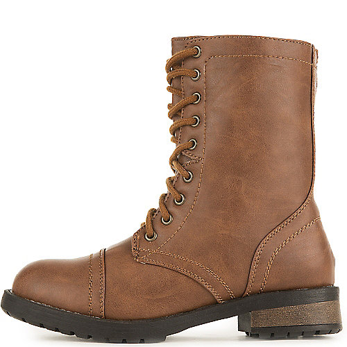 Shiekh Women's Combat Boot Pk-15 Tan Combat Boots