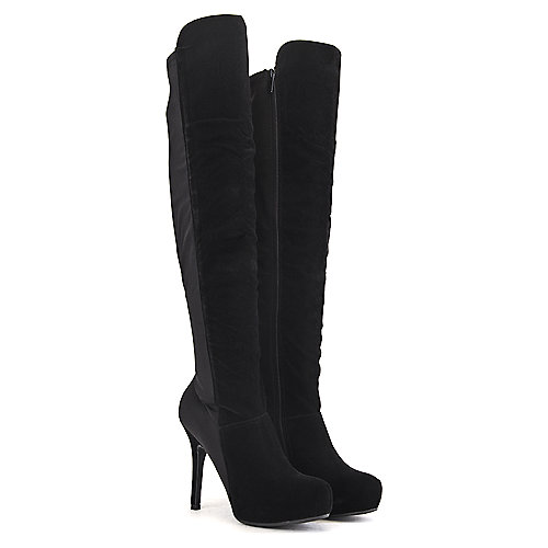 Dollhouse Women's Coexist Knee-High Boot Black Knee-High Boots