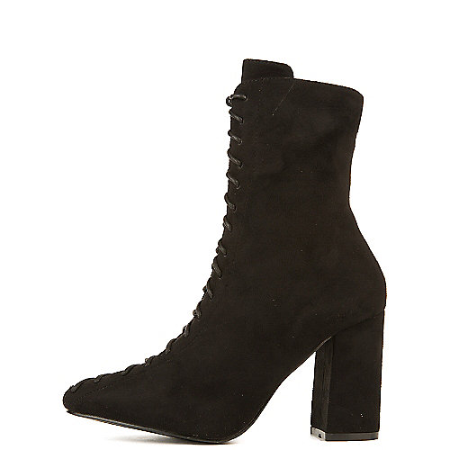 Cape Robbin Women's Betisa-6 High Heel Ankle Boot Black High Heel Boots