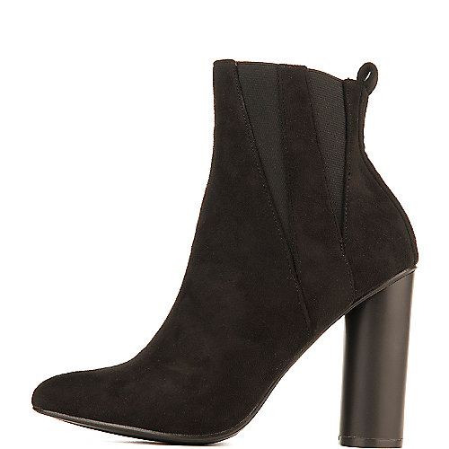 Cape Robbin Women's Paw-10 High Heel Ankle Boot Black High Heel Boots