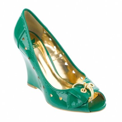 Womens Pat Wedge