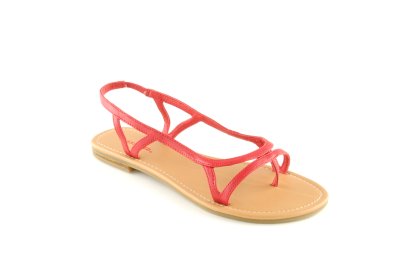 Red PU/Tan